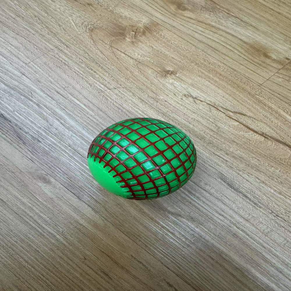 Squeaky Vinyl Grid Ball