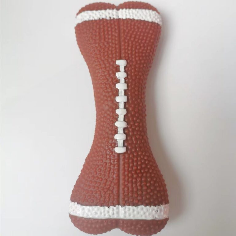Squeaky Vinyl Brown Chew Stick