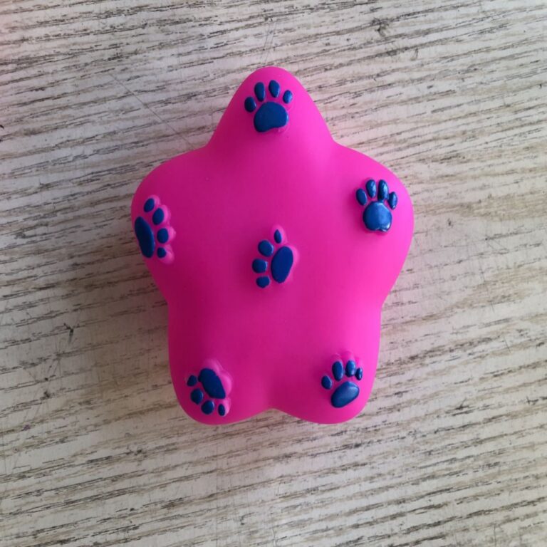 Squeaky Vinyl Five‑Pointed Star