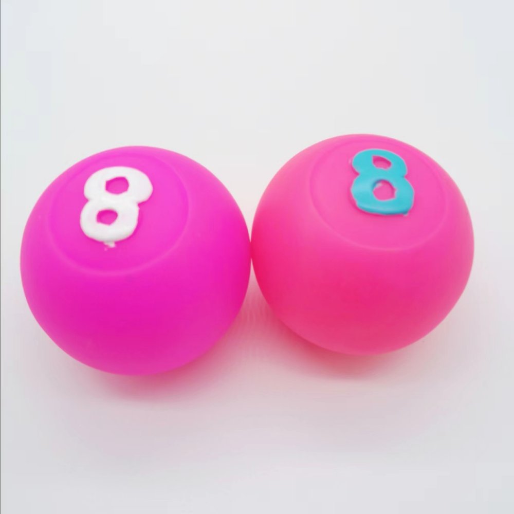 Squeaky Vinyl No. 8 Ball