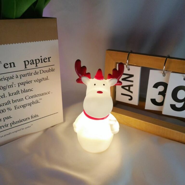 Vinyl Night Light Christmas Reindeer