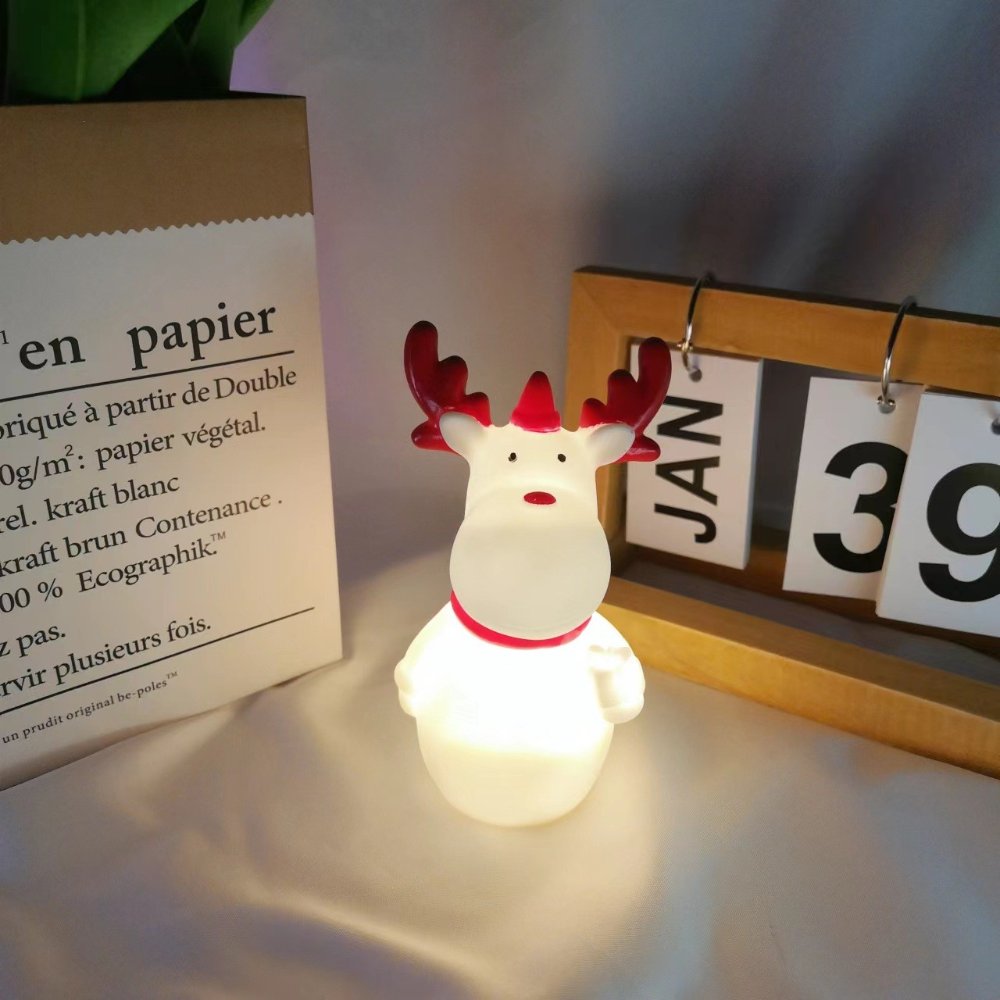Vinyl Night Light Christmas Reindeer