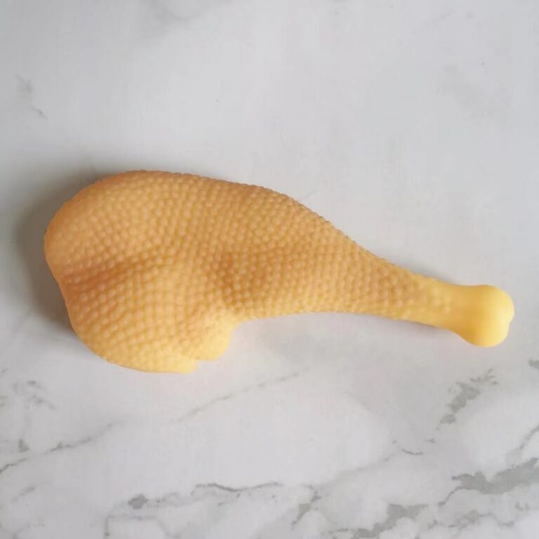 Squeaky Vinyl Small Duck Leg