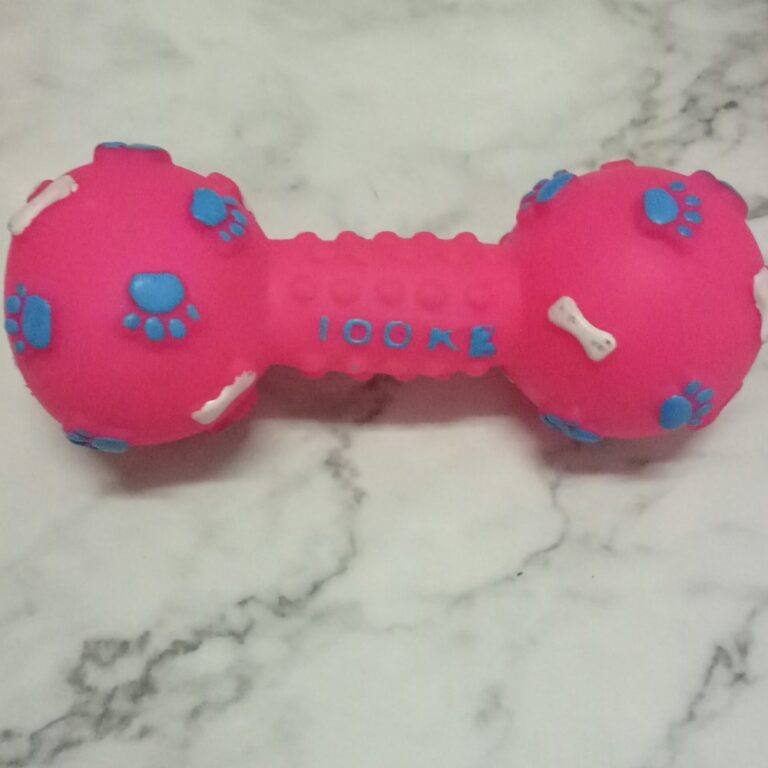 Squeaky Vinyl Medium Foot Dumbbell