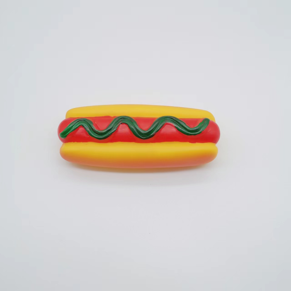 Squeaky Vinyl Grilled Sausage Hot Dog
