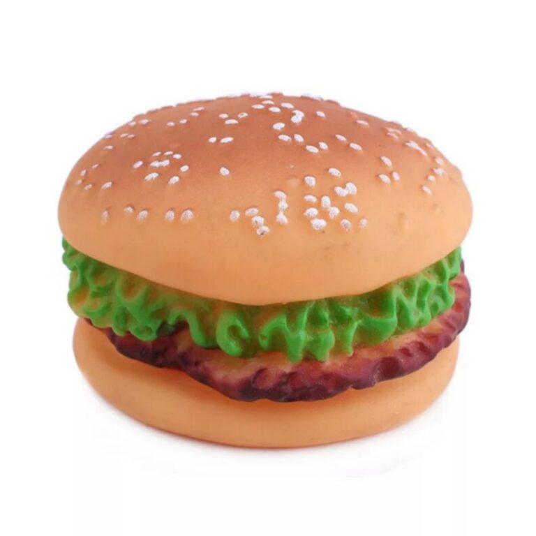 Squeaky Vinyl Round Burger