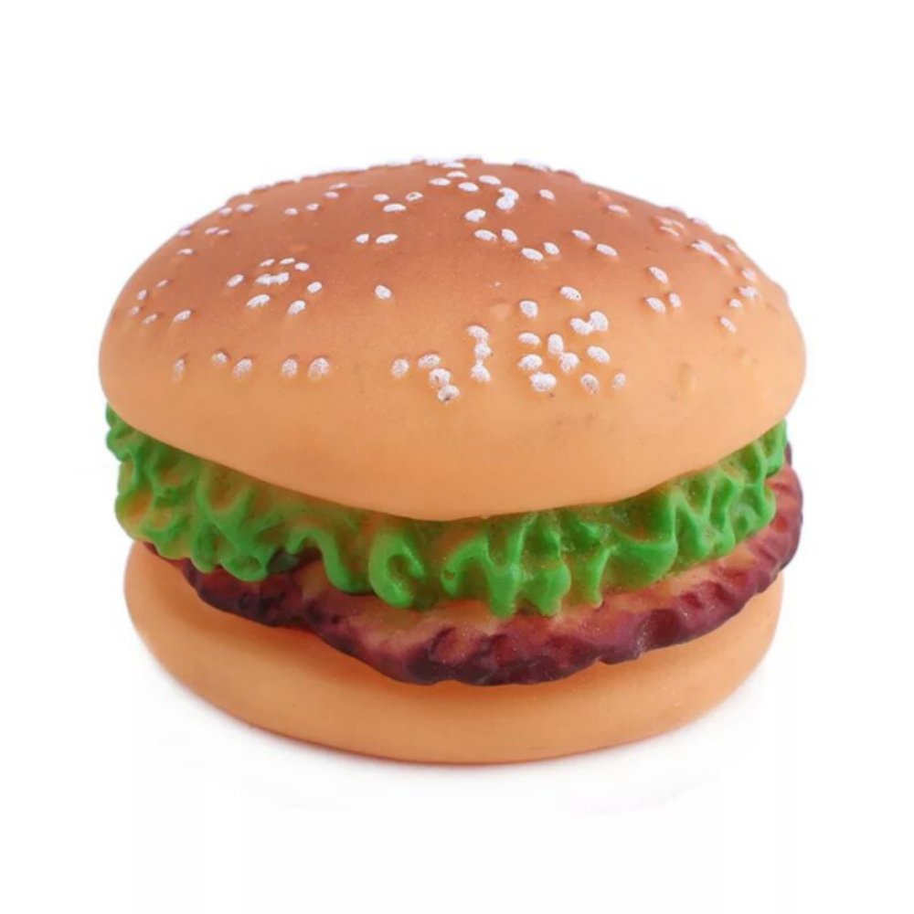 Squeaky Vinyl Round Burger