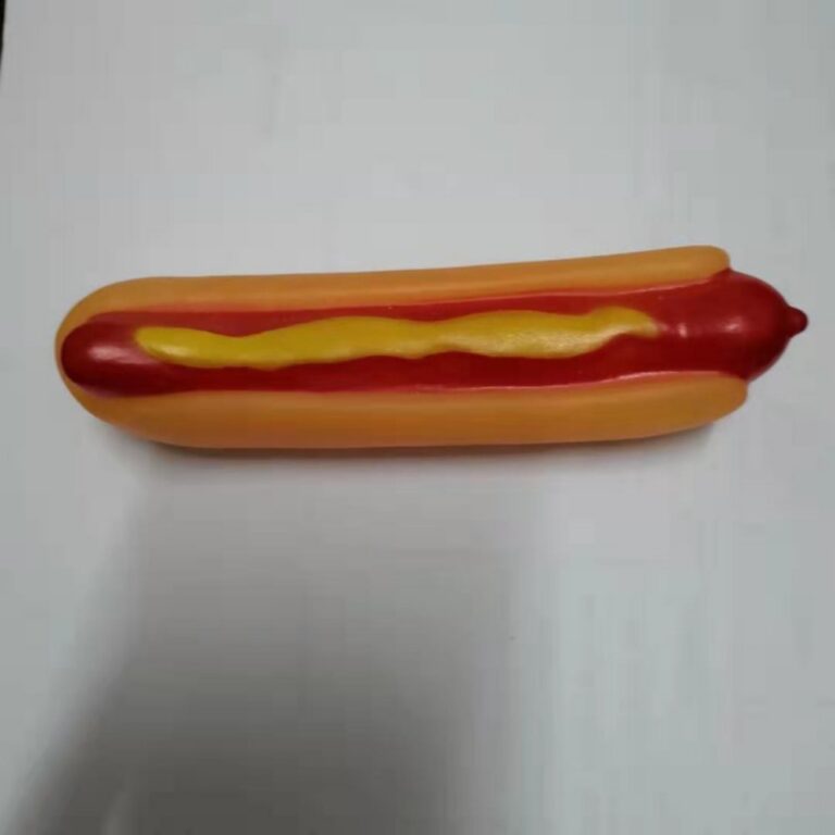 Squeaky Vinyl Hot Dog