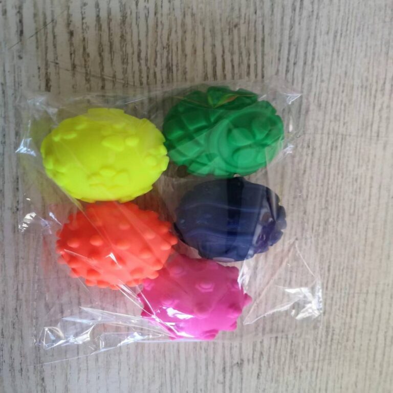 Squeaky Vinyl Rainbow Ball