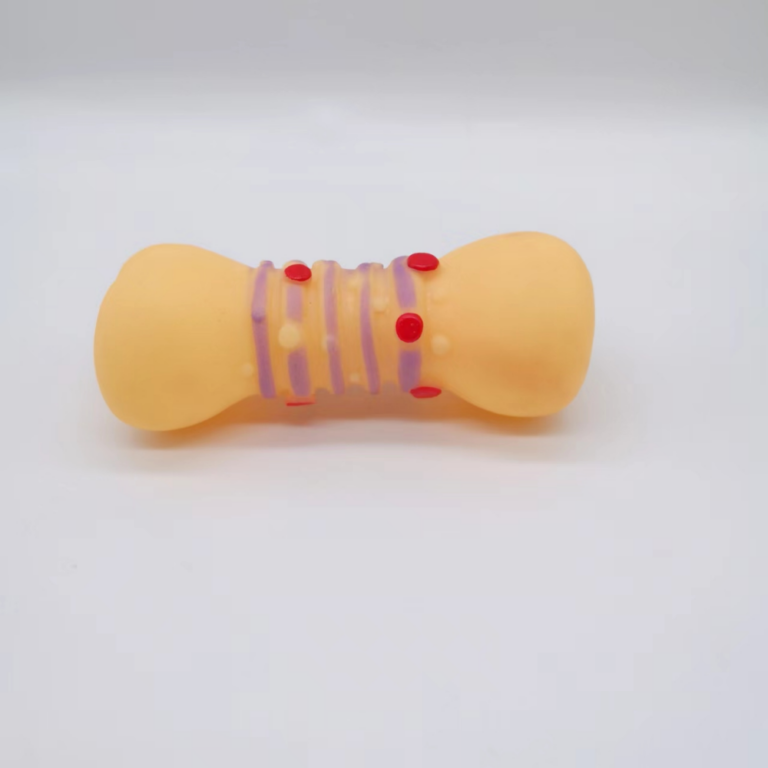 Squeaky Vinyl Dot Bone
