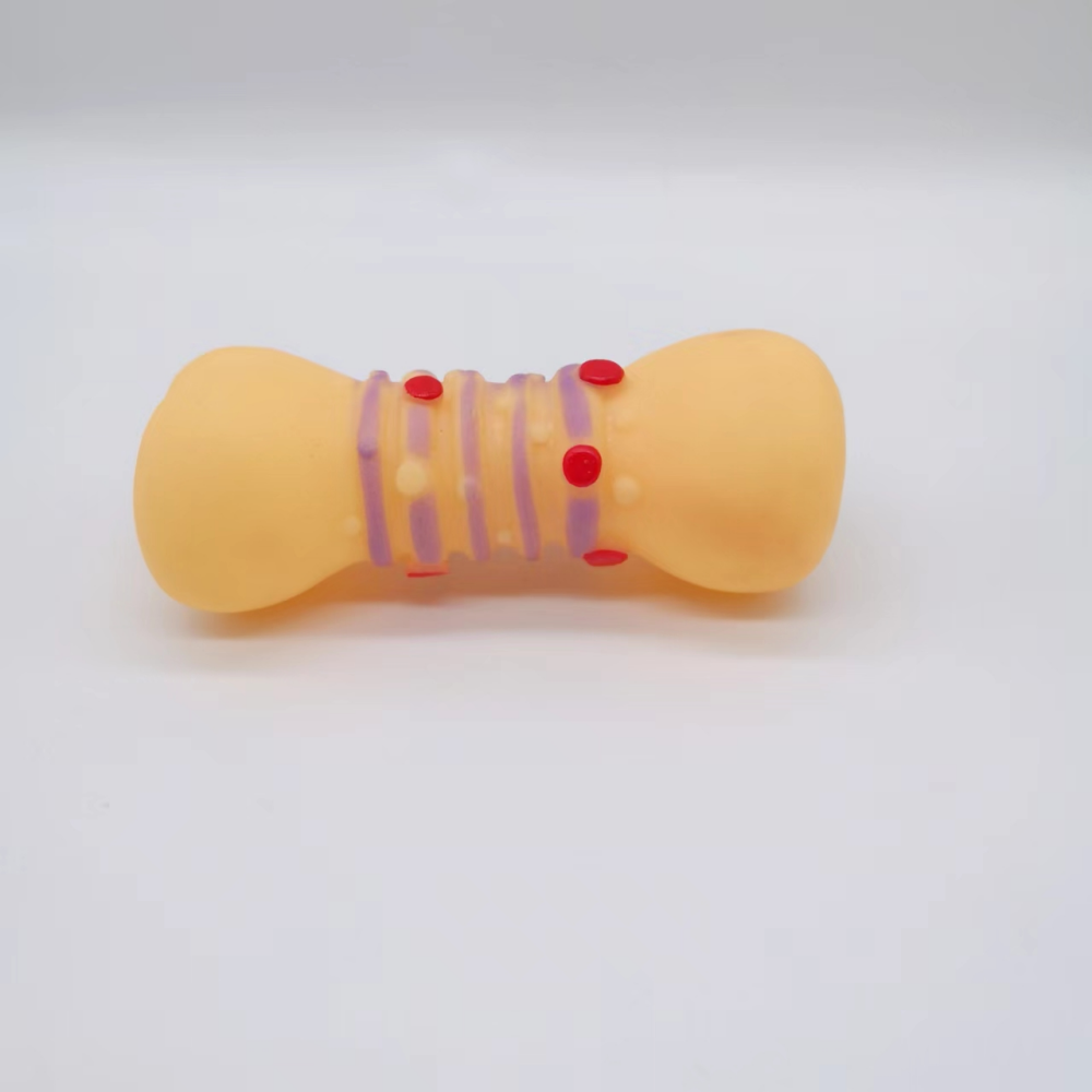 Squeaky Vinyl Dot Bone