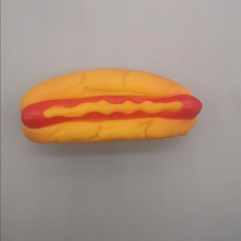 Squeaky Vinyl Hot Dog