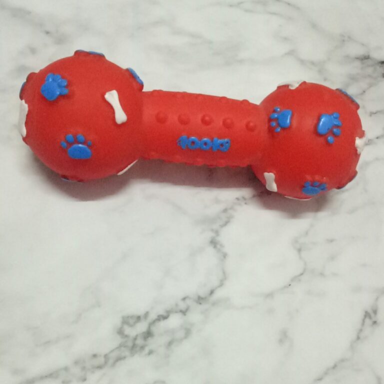 Squeaky Vinyl Large Foot Dumbbell