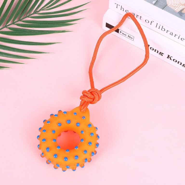 Rope Toy Spiky Ring